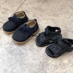 One pair of shoes & One pair of sandals